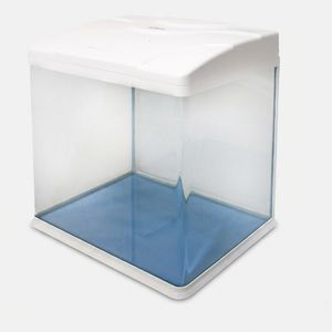 آکواریوم آب شیرین رومیزی aqua bt 500 ظرفیت 90 لیتر شیشه شفاف مقاوم با ضخامت 5 میلی‌متر مجهز به تاپ فیلتر و پمپ آب نور led برای اکوسیستم پلنت
