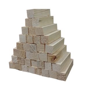 اسباب بازی پرندگان مدل تکه چوب بی رنگ مجموعه 35 عددی