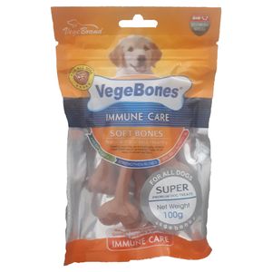 اسنک تشویقی سگ ویجی بونز مدل small soft chicken flavor وزن 100 گرم