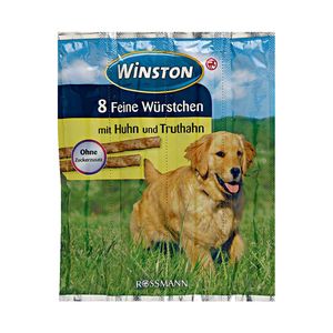 اسنک تشویقی سگ وینستون مدل huhn and truthahn بسته 4 عددی