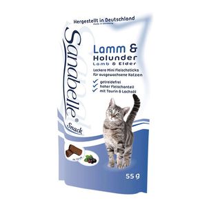 اسنک تشویقی گربه سانابل مدل lamb & elder وزن 0.055 کیلوگرم