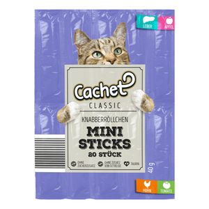 اسنک تشویقی گربه کچت مدل new mini sticks بسته 10 عددی