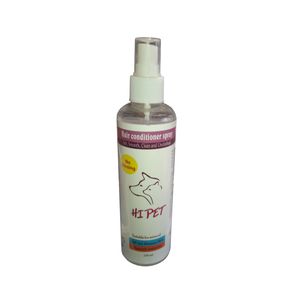 اسپری تمیز کننده و نرم کننده موی سگ و گربه های پت مدل بدون آبکشی کد tbz01 حجم 250 میلی لیتر