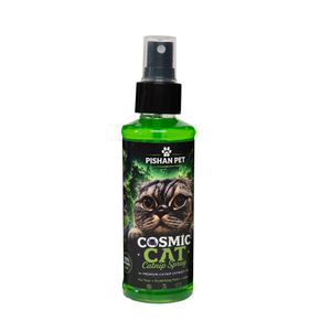 اسپری کت نیپ گربه پیشان پت مدل cosmic cat حجم 150 میلی‌لیتر
