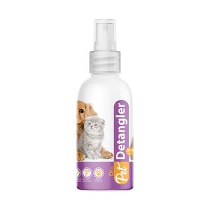 اسپری گره باز کن سگ و گربه و خرگوش دکترپت مدل detangler spray حجم 200 میلی لیتر