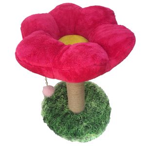 اسکرچر و جای خواب گربه مدل گل