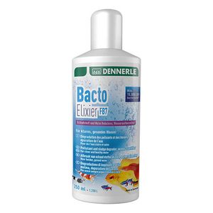 باکتری تنظیم کننده سیکل آکواریوم دنرله مدل bacto elixier fb7 حجم 250 میلی لیتر