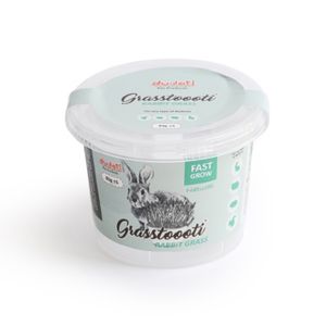بذر علف جوندگان دودوتی مدل soft grass rabbit وزن 80 گرم