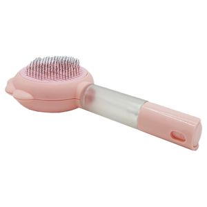 برس موی گربه مدل تخلیه و اسپری دار طرح گل