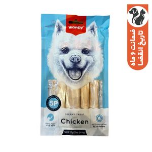 بستنی سگ ونپی مدل creamy treat طعم مرغ وزن ۷۰ گرم