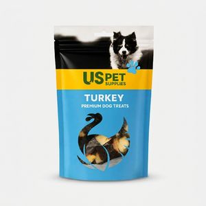 تشویقی سگ us pet طعم بوقلمون وزن ۱۰۰ گرم