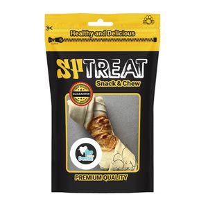 تشویقی سگ اس پی مدل chicken wrap knotted d191 وزن 55 گرم