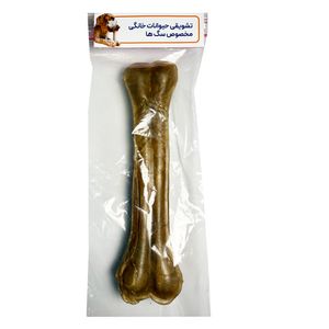 تشویقی سگ استخوان ژلاتینی کد g20 وزن 110 گرم