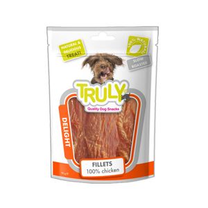 تشویقی سگ ترولی مدل fillets chicken وزن 90 گرم