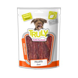 تشویقی سگ ترولی مدل fillets deer وزن 85 گرم