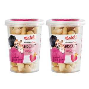 تشویقی سگ دودوتی مدل original flavor وزن 150 گرم بسته 2 عددی