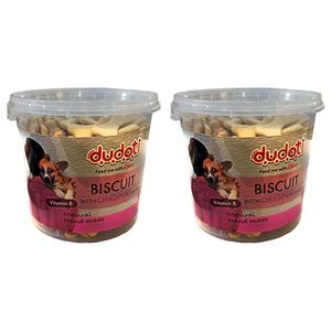 تشویقی سگ دودوتی مدل original flavor وزن 350 گرم بسته 2 عددی