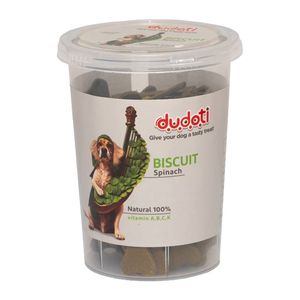 تشویقی سگ دودوتی مدل spinach وزن 150 گرم