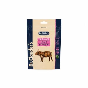 تشویقی سگ دکتر کلادر مدل trainee snack schwein طعم گوشت خوک وزن 80 گرم