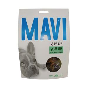تشویقی سگ ماوی مدل دل مرغ وزن 50 گرم