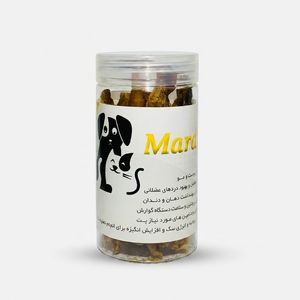تشویقی سگ مدل 001 با طعم سیرابی بره وزن 60 گرم