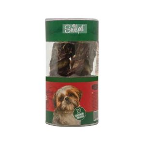 تشویقی سگ مدل small rawhide bone wrap طعم گوشت گاو وزن 100 گرم