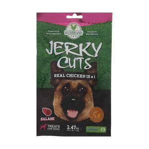تشویقی سگ ووجی برند مدل jerky cuts کد 1522 وزن 70 گرم
