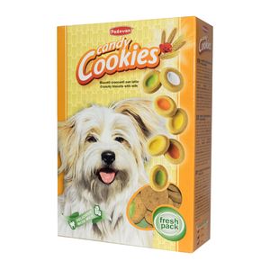 تشویقی سگ پادوان بیسکویت شیر candy وزن 400 گرم