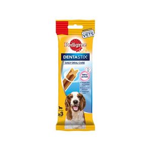 تشویقی سگ پدیگری مدل dentastix وزن 80 گرم