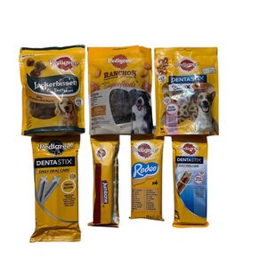 تشویقی سگ پدیگری مدل pack7 وزن ۶۸۵ گرم بسته ۷ عددی