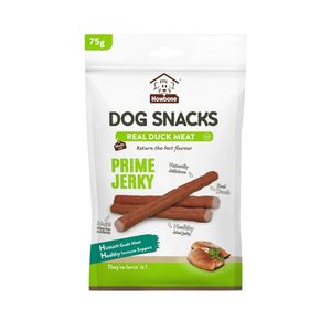 تشویقی مدادی سگ هابون مدل prime jerky گوشت اردک وزن 75 گرم