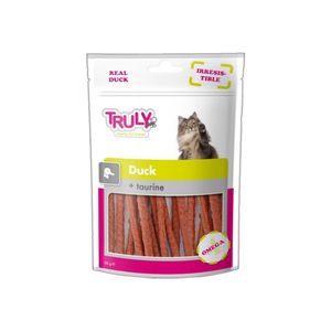 تشویقی گربه ترولی مدل duck sticks taurine وزن 50 گرم