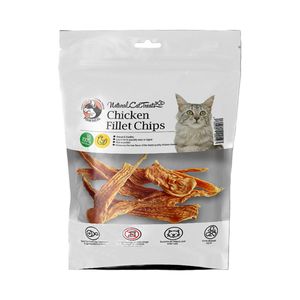 تشویقی گربه پیشیمیل مدل chicken fillet chips کد 03 وزن 30 گرم