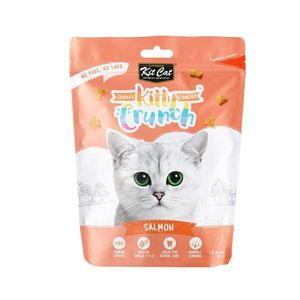تشویقی گربه کیت کت مدل kitty crunch طعم مرغ وزن 60 گرم