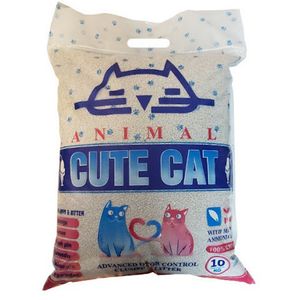خاک بستر گربه  مدل animalcat وزن ۱۰ کیلوگرم