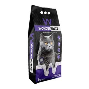 خاک گربه واندر وایت مدل lavender وزن 5 کیلوگرم