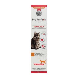 خمیر تائورین گربه پروپرفک مدل properfeck taurine paste وزن 100 گرم