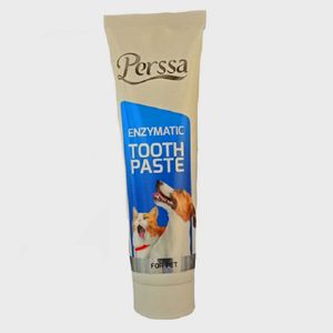 خمیر دندان سگ و گربه پرسا مدل thooth paste وزن 100گرم