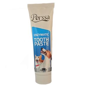 خمیر دندان و مسواک آنزیم‌دار پرسا مدل enzymatic 100