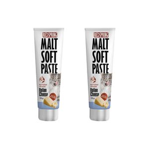 خمیر مالت گربه رداسپرینگ مدل malt soft paste cheese با طعم پنیر بسته 2 عددی