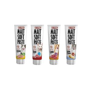 خمیر مالت گربه رداسپرینگ مدل malt soft paste mix pack بسته 4 عددی
