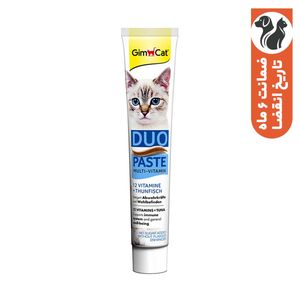 خمیر مولتی ویتامین جیم کت مدل duo paste ماهی تن وزن 50 گرم