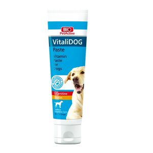 خمیر مولتی ویتامین سگ بالغ بایو پت اکتیو مدل vitalidog وزن 100 گرم