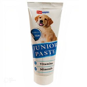 خمیر مولتی ویتامین سگ پت آلپین مدل junior paste وزن 100 گرم
