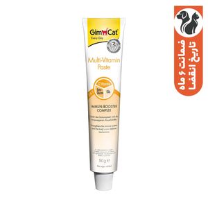 خمیر مولتی ویتامین گربه جیم کت مدل paste multi vitamin وزن 50 گرم
