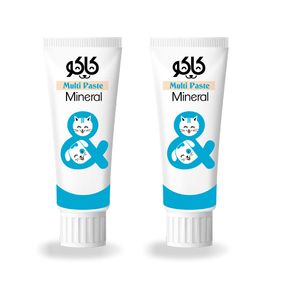 خمیر مینرال سگ و گربه کاکو مدل multiple paste وزن 100 گرم بسته 2 عددی