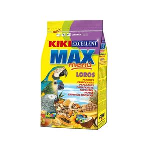 خوراک طوطی سانان کیکی مدل max menu وزن 2 کیلو گرم