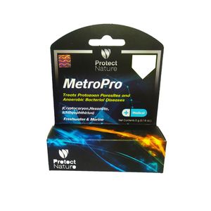 داروی مخملک آبزیان پروتکت نیچر مدل metropro حجم 10 میلی لیتر