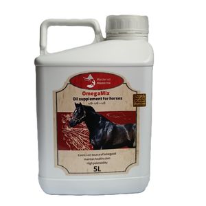 روغن خوراکی اختصاصی اسب زیبایی فست‌کوک مدل omega mix حجم 5 لیتر