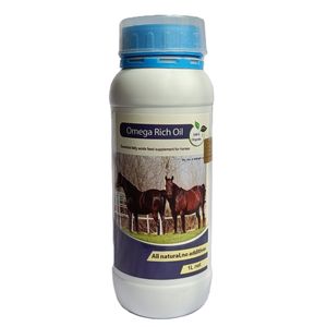 روغن خوراکی مادیان و کره اسب فست‌کوک مدل omega rich حجم 1 لیتر